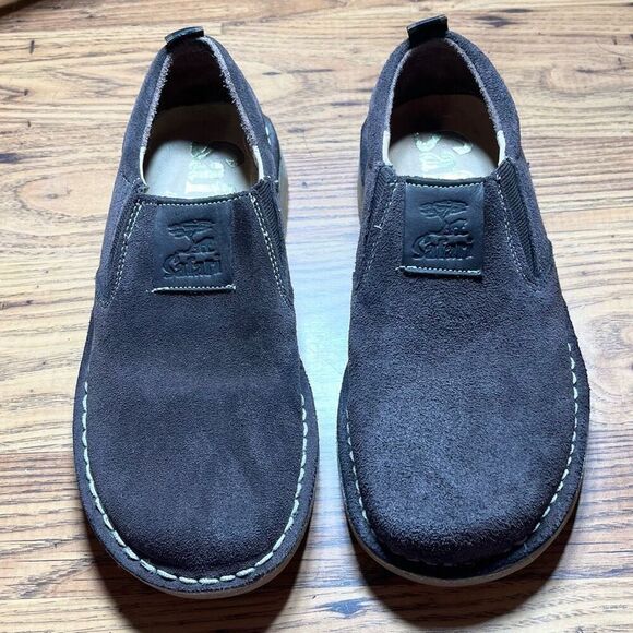 Safari by Bata Men’s Brown Suede Slip On Shoes Sz 7 Preowned Comfort - Picture 1 of 7